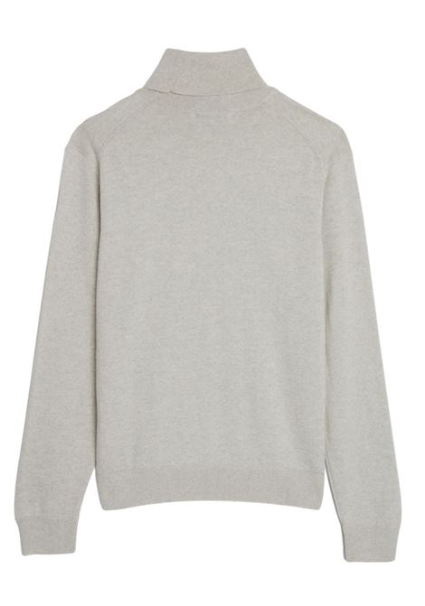 Maglione a collo alto in grigio di Maison Kitsuné - uomo MAISON KITSUNÉ | LM00812KT1036H120